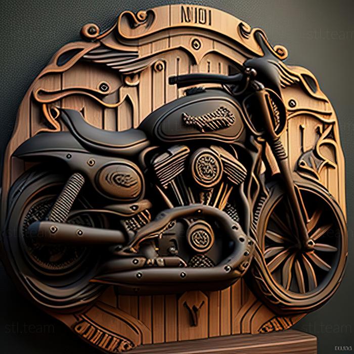 3D model Harley Davidson Iron 883 (STL)